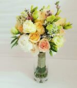 Eustoma and rose