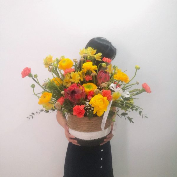 CNY-flower-ranunculus-protea-arrangement-min
