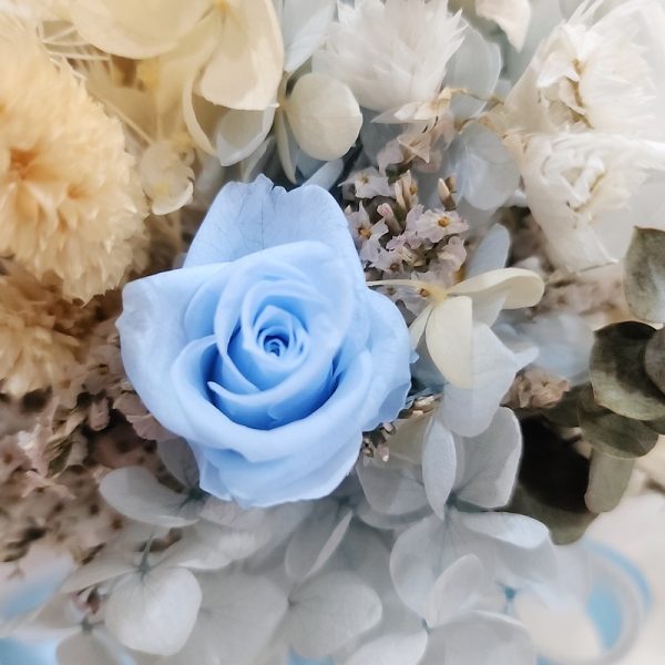 Light-blue-Bridal-Bouquet-light-blue-rose