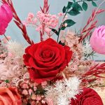 Red-pink-preserved-flower-arrangement-red-rose2-min